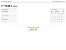 Tablet Screenshot of intesolonline.com